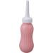Hiraith Portable Bidet Sprayer - 500ml Silicone Power Spray Enema Bulb for Travel (Peach Pink) | Best Travel Bidet for Hygiene - Buy Online on GoSupps.com