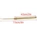 5Pcs Telescopic Ear Spoon Wax Removal Tool Set with Key Ring - Mini Earwax Cleaner Spoon Kit for Ear Hygiene - Buy Online on GoSupps.com