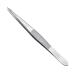 Dajidafu 4X Pointed Tweezers Craft Tweezers Smooth Stainless Steel Finely Processed High Tech High-precision Tweezer Silver