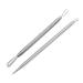 Blackhead Remover 2 PCS Pimple Popper Tool Stainless Steel Pimple Extractor Blackhead Removal Tool Risk Free Treatment for Blemish Whitehead Popping Blemish