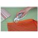 Fiskars Titanium Rotary Blade 45mm - Straight Cutting Spare Blade for Precision Straight Cuts - Titanium Carbide Roller Blade 1003909 - Buy Online on GoSupps.com