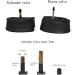2 Pack Bike Inner Tubes 26x1.75-2.125 SV 32mm Schrader Valve Anti Puncture MTB Tire Replacement - Buy Online on GoSupps.com