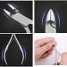 Stainless Steel Cuticle Remover Nipper | Professional Nail Care Tool for Manicure Pedicure | Sharp Fingernail Toenail Clipper | Dead Skin Remover - Buy Online on GoSupps.com