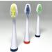 3 Pack of Soft Bristle Replacement Heads for Smile Bright Store Platinum Sonic Electric Toothbrush - Buy Online on GoSupps.com