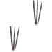 Healvian 2pcs 2 1 Eyebrow Pencils Eyebrow Pencil Brush Brow Spoolie Brush Automatic Eyebrow Brush To Rotate 1 count (Pack of 1) As Shownx2pcs - Buy Online on GoSupps.com