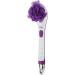 Spa Sciences NERA Powered Shower Brush - 3-in-1 Back & Body Brush for Exfoliation, Cleansing, Massaging - All Skin Types - Includes Loofah, Pumice Stone - USB Charging - Buy Online on GoSupps.com