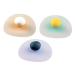 Alipis 3pcs Accessory Mug Silicone Dustproof Cover Multi-function Leakproof Practical Lid Sealed Cup 11.7X10.5CM Assorted Color