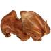 Pig Ears Dog Treat Bulk Packs - 100% All Natural Smoked Pork Savory Tasty Chews(2 Pig Ears) - Buy Online on GoSupps.com