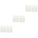 FRCOLOR 48 Pcs Clear Heels Shoe Heel Liner Silicone Heel Tape High Heels Strap Cushions Adhesive Shoe Sling Shoe Grips Liner Silicone Tape Clear Pumps Patch Bandages Women's Non-Slip Pad Transparentx3pcs 10.6x5.2cmx3pcs