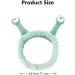 Makeup Headband Spa Headband Face Wash Headband Cartoon Snail Cute Coral Fleece Hair Band Hair Accessories for Washing Face Shower Sports Skincare(Green) - Buy Online on GoSupps.com