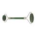 Lapis Vitalis Chi massage roller Aventurin - Relaxation - 15 cm - Face roller made of gemstone - Massage roller for face & body - Face massage device in a beautiful metal box