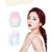 SYL Swan Egg Shape Wireless Silicone Facial Cleansing Brush Cleanser & Massager Silicone Vibrating IPX6 Waterproof Facial Cleansing (Light Blue) - Buy Online on GoSupps.com