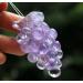 2.56" Amethyst Rock Natural Quartz Crystal Grape Carved 62g JZIGTDEM