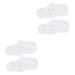 minkissy 4 Pairs Exfoliating Moisturizing Socks Dead Skin Socks Feet Care Socks Lotion Socks Moisturizing Heel Socks Overnight Spa Socks Heel Moisturizing Socks Sebs Women's Cosmetic Gel