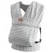 vrbabies Ergonomic Baby Carrier | Skin-Friendly Wrap for Newborns to Toddlers | Easy Breastfeeding | Lightweight & Breathable | Striped Grey Design | Ideal Baby Shower Gift - Buy Online on GoSupps.com