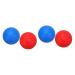 Magiclulu 4 pieces massage ball lacrosse balls massage balls Trigger point femininity female stretching fascia ball for feet muscle roll yoga ball deep massage globe gymnastics ball