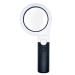 Handheld Magnifying Glass 11 Led Lights 5 Times 20 Times Double High-Level Identification Antiques Old Reading Newspaper Magnifying Glass Lofty Ambition