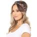 SWEETKIE Twist Front Headbands - Stylish Head Wraps for Yoga, Workouts & Everyday Wear - Fashion Accessory for Women, Girls & Teens - 4 Floral Patterns - Buy Online on GoSupps.com
