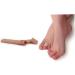 2pcs Toe Separator & Hammer Toe Protector Kit - Khaki Fiber Tube Set - Buy Online on GoSupps.com
