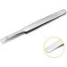 BEUKING Stainless Steel Blackhead Acne Extractor Tool - Blemish Nipper for Pimple Removal | Curved Tweezers - Silver - Buy Online on GoSupps.com