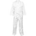 NAMAZU Lightweight Karate Gi for Kids and Adults - White | Student Uniform with Belt for Martial Arts Training - Size 4 Adult (5'7-5'9 / 140-170lbs) - Buy Online on GoSupps.com