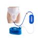 Urinary Incontinence Smart Device Reusable Portable Fully Automatic Intelligent Urine Trap with a Silicone Urine Collector and a Smart Host (Women's wearable) Blue