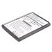 Replacement Battery Compatible with Sagem MY200X MY201X MY202X MY-202X MY300X MY-300X MY300Y MY-300Y Part Number: 188881300 SA7A-SN2 SA7M-SN1 SAAM-SN2 WT048000800 720mAh/3.7V