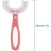 HDDH 2 Pcs U-Shaped Baby Toothbrush for Kids 6-12 Years - Food Grade Silicone, 360 Oral Teeth Cleaning Design - Buy Online on GoSupps.com