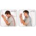 Sleep Buddy Side Sleeper Contour Pillow - Orthopedic Support for Side Sleeping - Neck, Shoulder and Back Pain Relief - Home & Travel Pillow - Buy Online on GoSupps.com