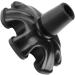 Quantum Leap 19mm Non-Slip Self Standing Quad Cane Tip - 6 Point Replacement Tip for 3/4 Inch Walking Canes - Black - Buy Online on GoSupps.com