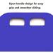 Nirelief Roll Up Flying Carpet Sled 53x18 Inches for Kids and Adults - Lightweight & Portable Snow Slider (Blue) - Buy Online on GoSupps.com