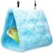 Magnoloran 2 Pack Bird Nest House Hammock Sleeping Bed for Parrot Parakeet Cockatiel - Blue & Grey - Buy Online on GoSupps.com