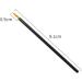huanzhi 100Piece Beauty Makeup Eyeliner Brushes Disposable Eyeliner Brush with Cap White - Buy Online on GoSupps.com