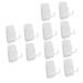 Housoutil 12 pth hook Insert razor hook hanger stand holder for drying razor meters bathroom razor hangers razor holder sticker adhesive hooks sticky hooks