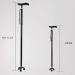 2 Pieces Anti Slip Quad Rubber Replacement Tip Base for Elderly Cane Walking Stick Crutches 7/8 Inches Present - Buy Online on GoSupps.com