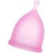 Premium Pink Silicone Menstrual Cup - Reusable Soft & Eco-Friendly | Worldwide Shipping - Buy Online on GoSupps.com