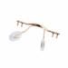 SBTRKT 10pcs Frameless Eyeglass Frame Replacement Stainless Steel Eyeglass Mesh with Nose Mat (Color : Gold)