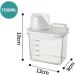 YUANGANG Multi Purpose Detergent Dispenser Silicone Seal For Moisture Proof Storage Airtight Detergent Dispenser Measuring Cup(1100ML) - Buy Online on GoSupps.com
