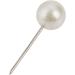 Oumefar 200PCS Pearl Push Pins  Decorative Thumb Tacks Round Head Pins Drawing Ball Map Pins Tack Push Sewing Pins Box for Crafts DIY Wedding (Pearl White) - Buy Online on GoSupps.com
