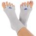 The Original Foot Alignment Socks Unisex Adult Modern Light Gray M Light Gray M
