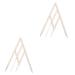 KALLORY 2 Pcs Second Generation Scale Metal Stencils Golden Ratio Caliper Eyebrow Drawing Tool Eyebrow Line 25x5x0.6cmx2pcs Silverx2pcs