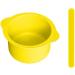 Dhliiqq Silicone Pot Wax Heating Liner - Non-Stick Reusable Wax Bowl for Warmers with Stirring Stick | Yellow - Buy Online on GoSupps.com