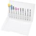 Nail Drill Heads Grinding Set Rotate Milling Cutter Manicure Pedicure Portable Tools for Exfoliating Grinding Polishing Nail Removing(C) - Buy Online on GoSupps.com