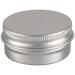 Tianzd 100pcs 10ml Aluminum Tins - Silver Screw Cans for Cosmetics Ointments & Candles | Includes 3 Spoons & 100 Etiquette Labels - Buy Online on GoSupps.com