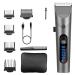 Hair Clippers for Men Hair Clipper with LED Screen Washable Rechargeable Professional Electric Trimmer Barber for Men Ceramics Cutter Head(Color:Hair Clipper)