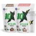 10X Athletic Vegan Protein 580g Chocolate Strawberry - Nut Free, Sugar Free, Plant Based, Dairy Free, Gluten Free - Pack of 1 - Buy Online on GoSupps.com