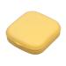 NFEGSIYA contact lens container beautiful travel kit pocket mini contact lenses case travel kit easy Carry mirror lens box container (color: yellow)