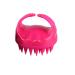 Scalp massage device shampoo scalp brush comb spa weight massage brush body hair laundry shower bath brush shampoo brush (color: LMZ176-red) (color: LMZ176 red)