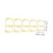 ULTECHNOVO 20 Pcs Durable Finger Brace Metacarpal Support Splint - Adjustable Stabilizer for Adults & Children - Best Fix for Finger Injuries - Buy Online on GoSupps.com