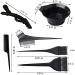 Panysilioer Hair Dyeing Tool Set Disposable Earmuffs Shawl Shower Cap Alligator Clip Baked Oil Bowl Comb Brush Hair Dyeing Gloves - Buy Online on GoSupps.com
